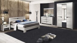 Модульная спальня Лючия, Бетон пайн