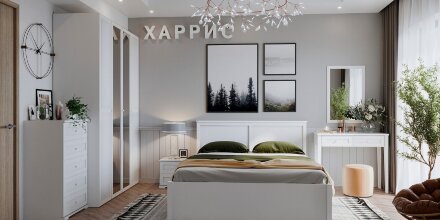 Кровать с подъемным механизмом Харрис 