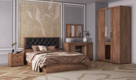 Шкаф 2 двери СШ-21 София, Дуб Крафт Табачный 